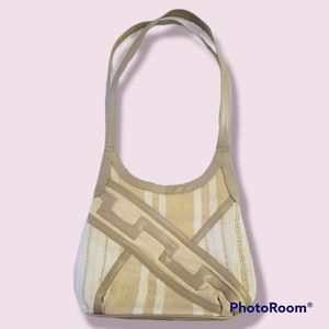 Avanti Striped Patchwork Purse